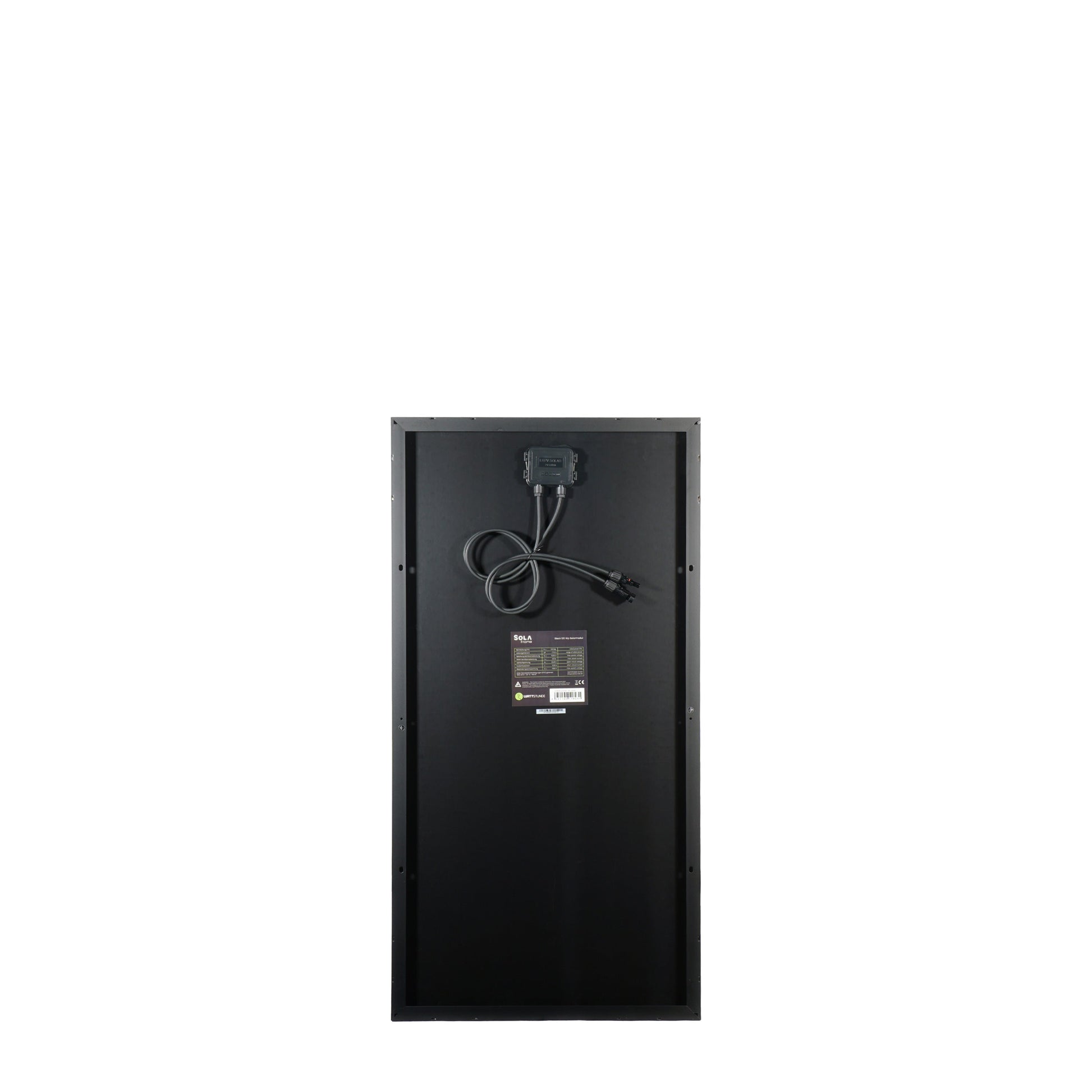 WATTSTUNDE® SOLA Frame Black 120Wp