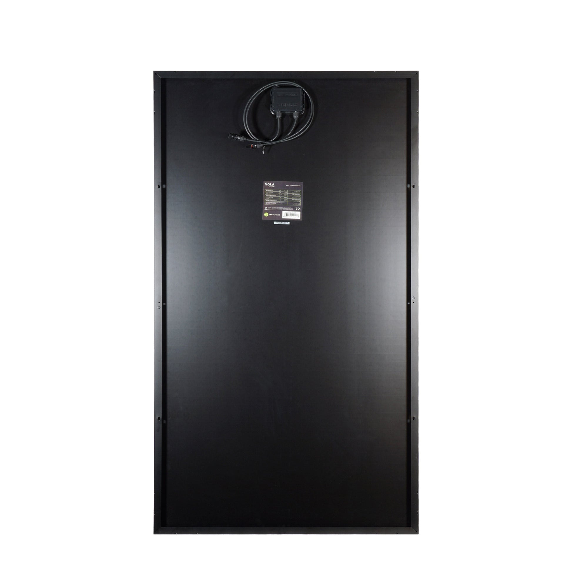 WATTSTUNDE® SOLA Frame Black 275Wp