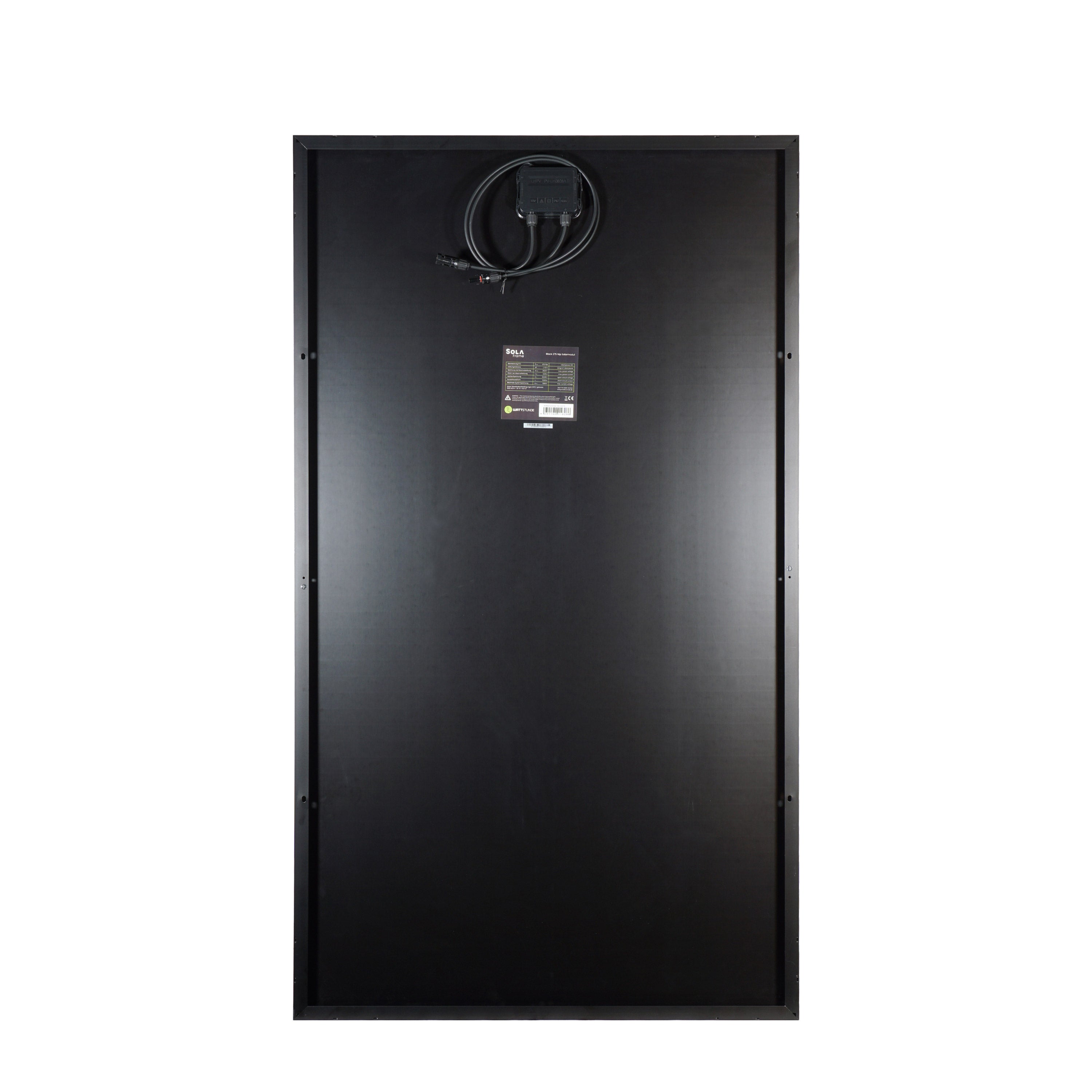 WATTSTUNDE® SOLA Frame Black 275Wp