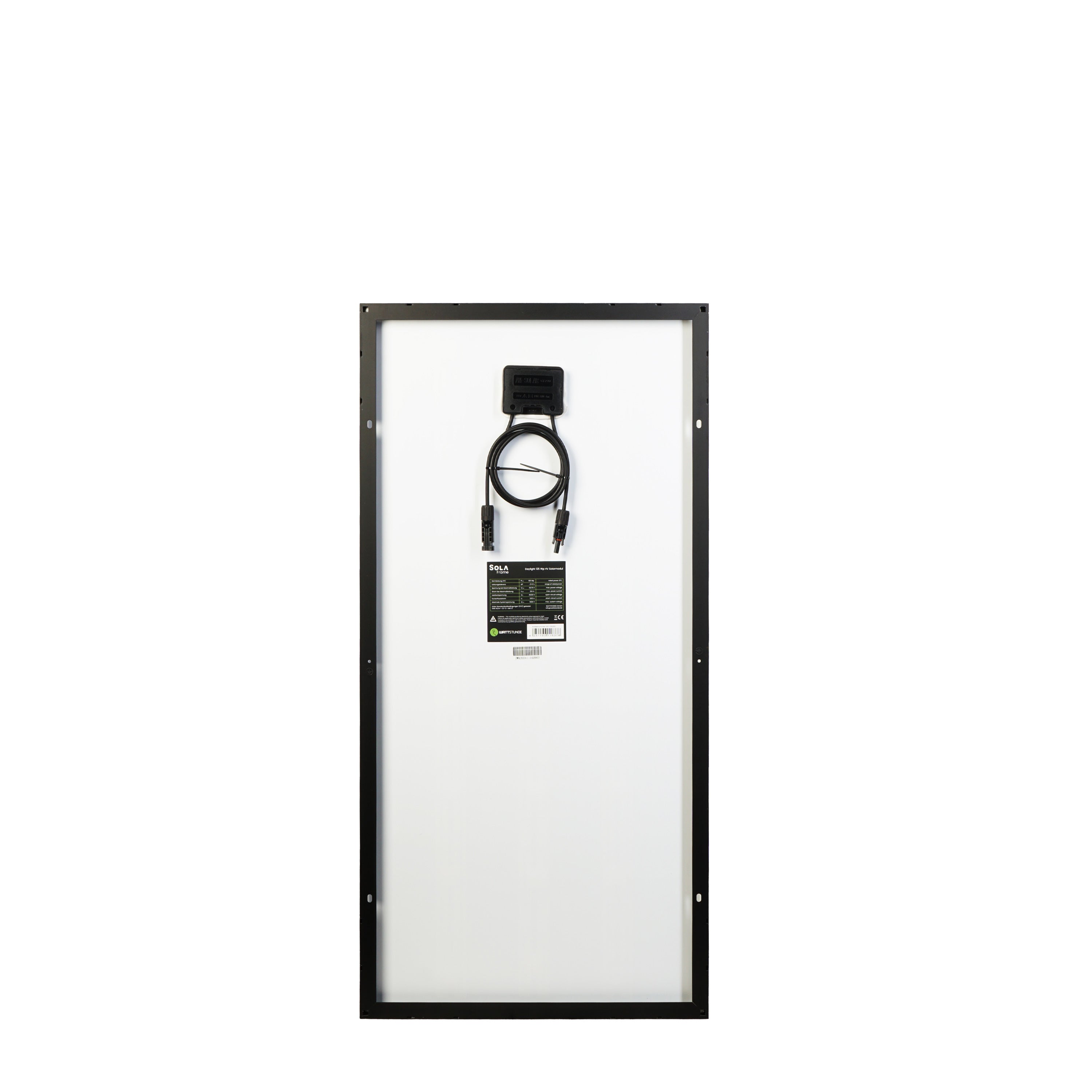 WATTSTUNDE® SOLA Frame Daylight 125Wp HV