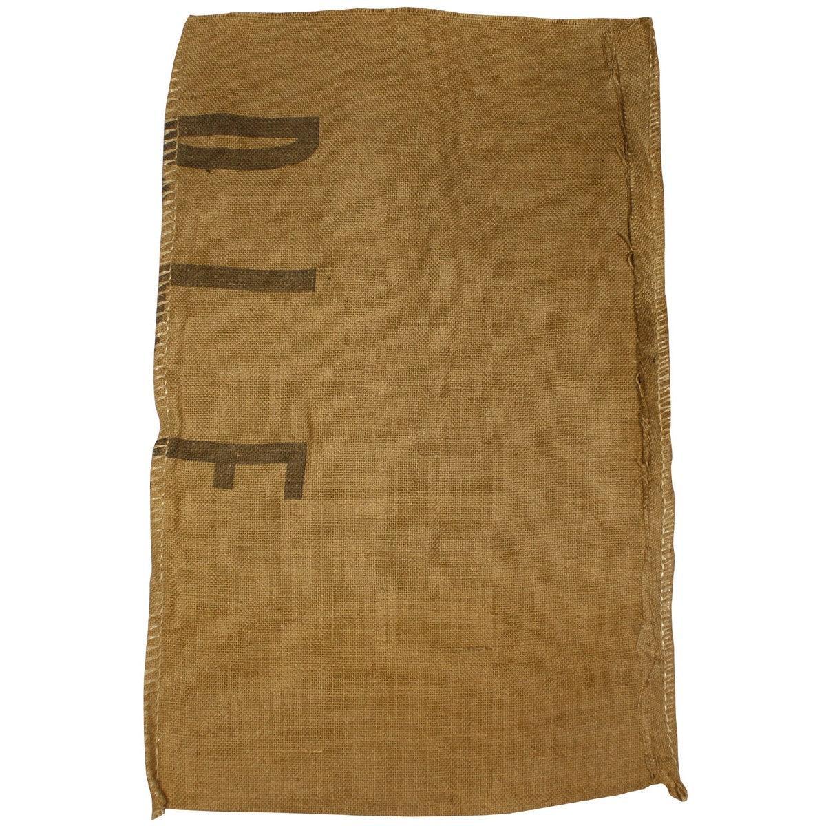 10x Dän. Sandsack, braun, neuw., Größe: 45 x 70 cm (B x H)