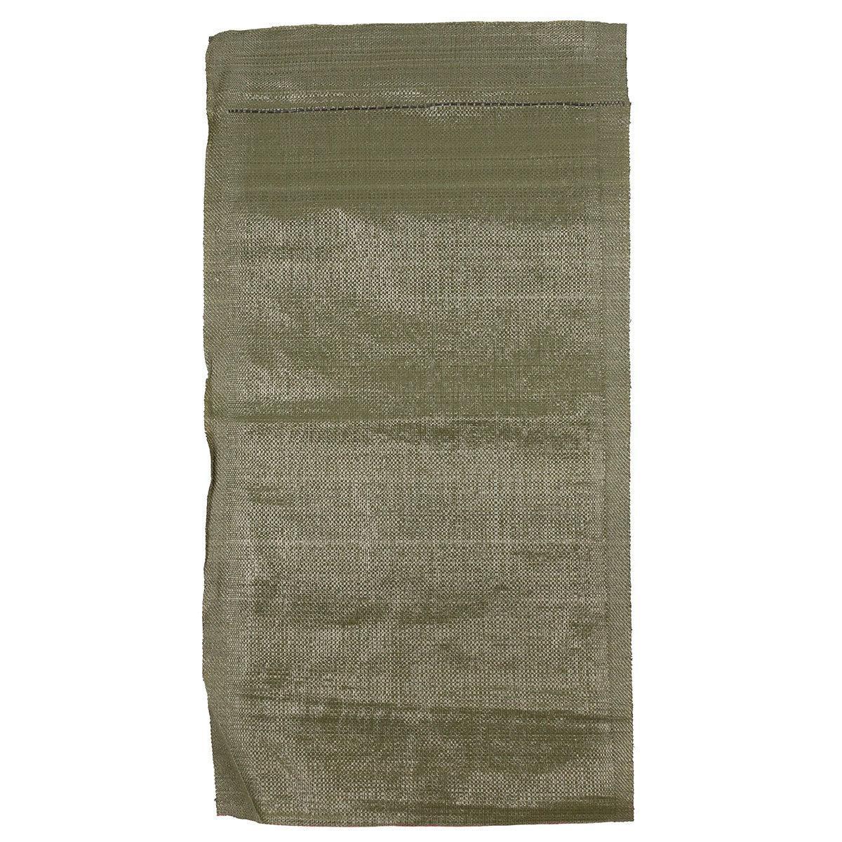 10x Dän. Sandsack, oliv, Gr.: 40 x 78 cm (B x H), neuw.