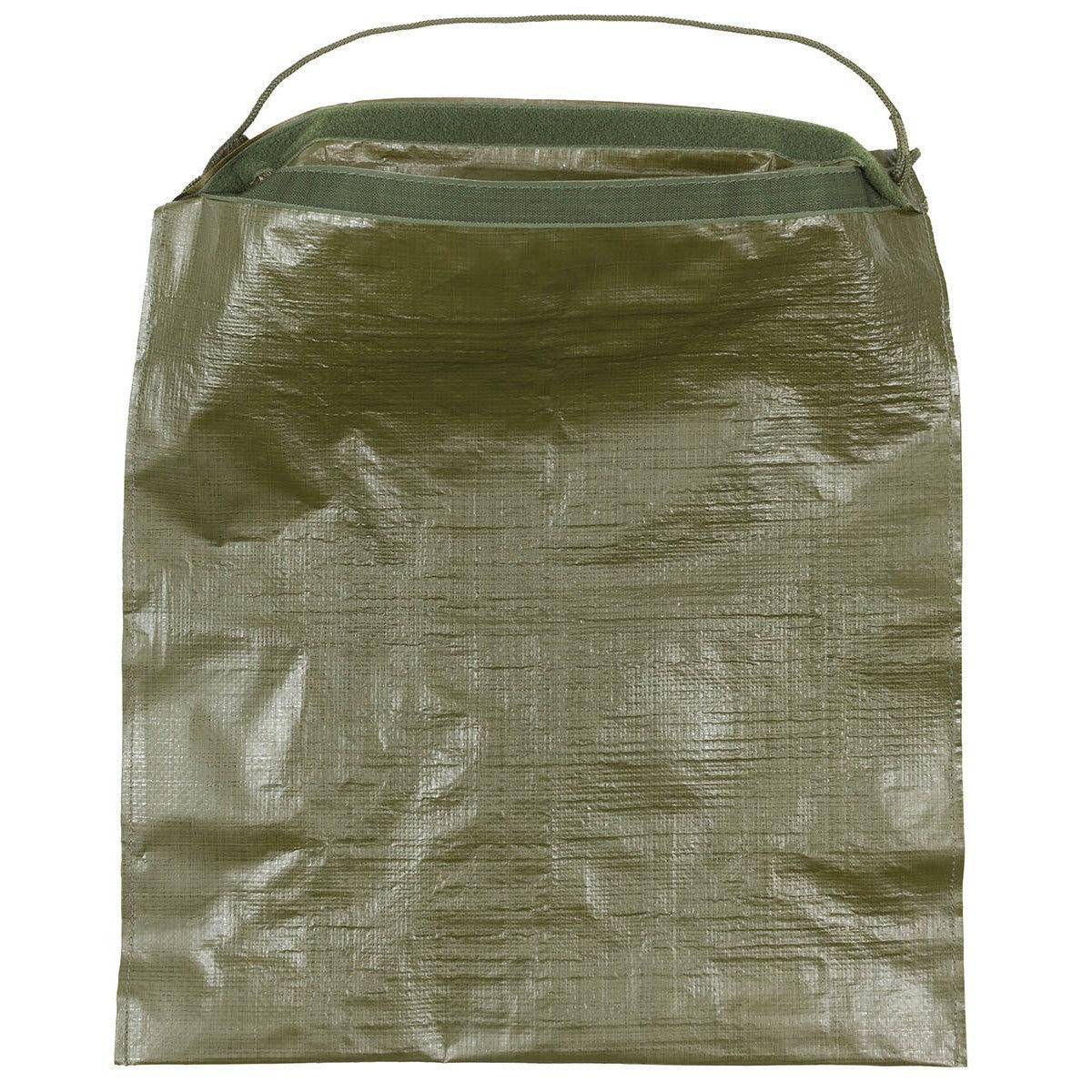 10x Holl. Sandsack, oliv, Gr.: 47 x 52 cm (B x H), neuw.