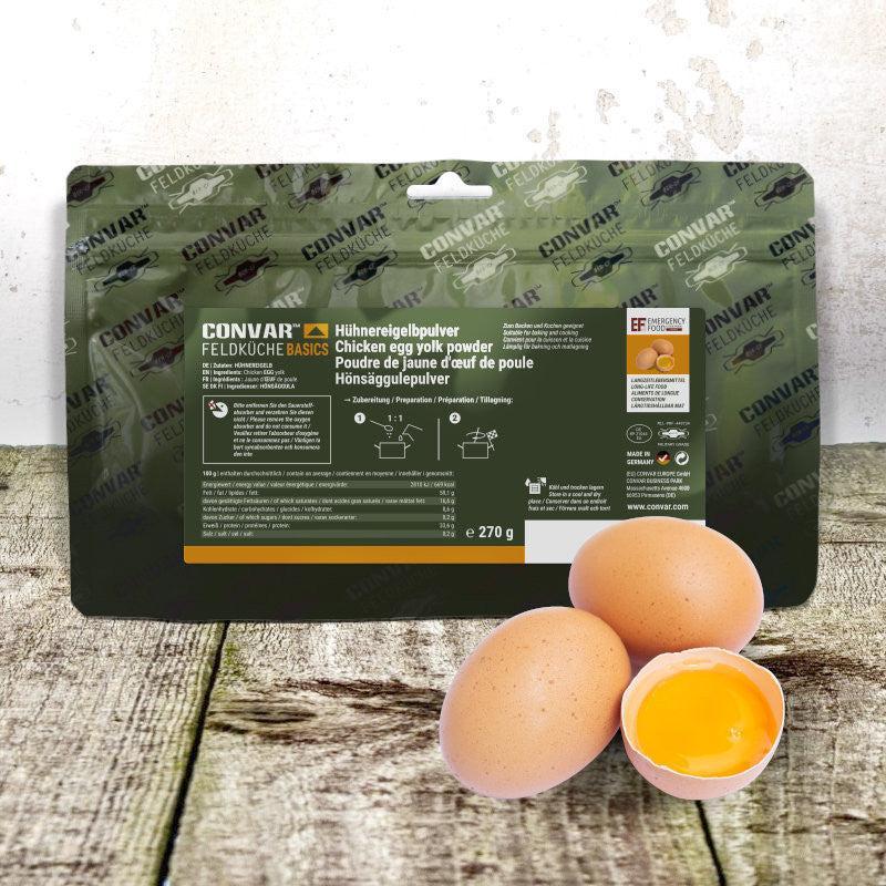 15 x CONVAR™ Feldküche Basics Eigelbpulver (270g)