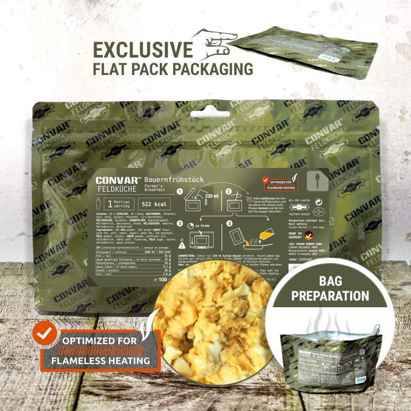 CONVAR™ Feldküche Bauernfrühstück (100g) 12x