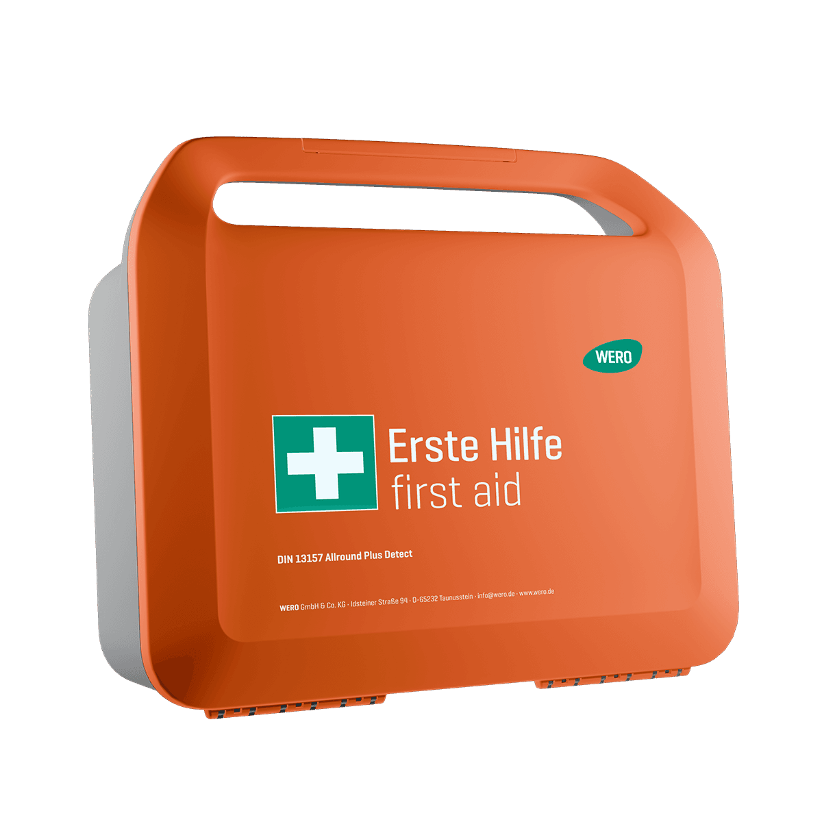 WERO Smart Case® Erste-Hilfe-Koffer - DIN 13157 erweitert - Allround Plus, detektierbar
