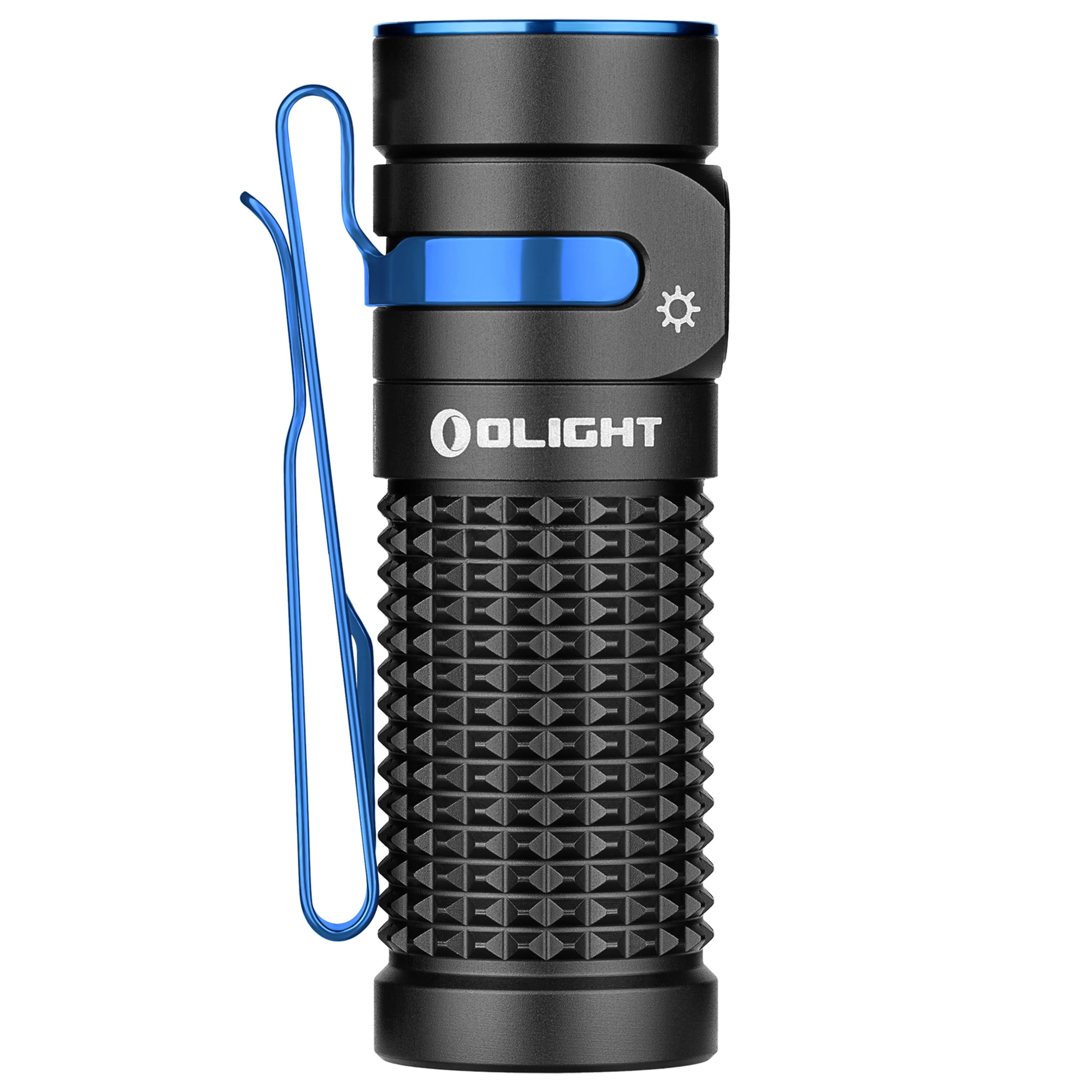 Olight - Baton 4 Premium Edition- Akku-Taschenlampe mit Kabellosem Ladeetui 1300 Lumen - Black