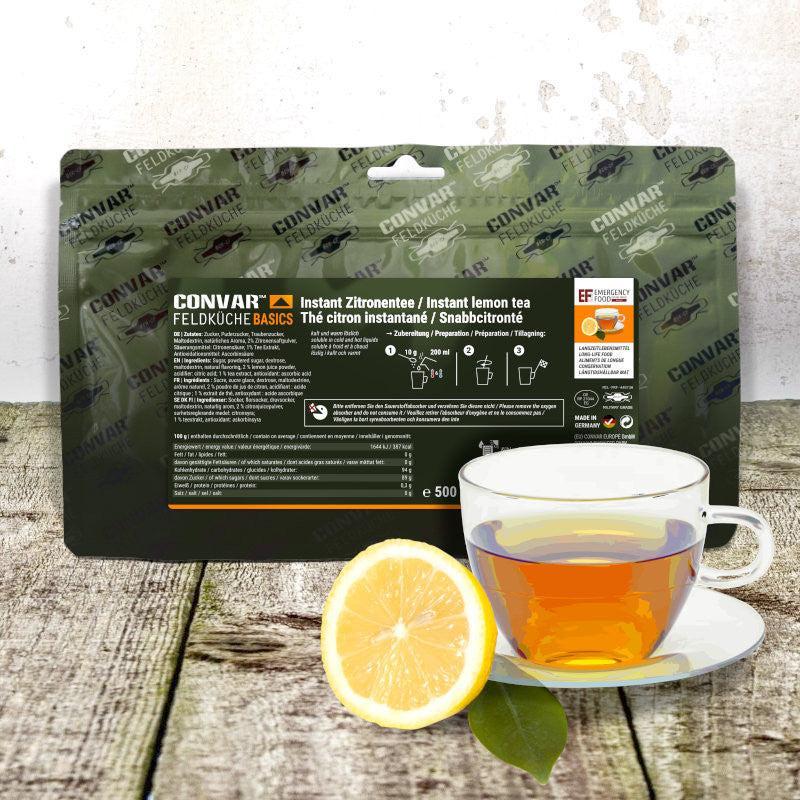 24x CONVAR™ Feldküche Basics Zitronentee (500g)