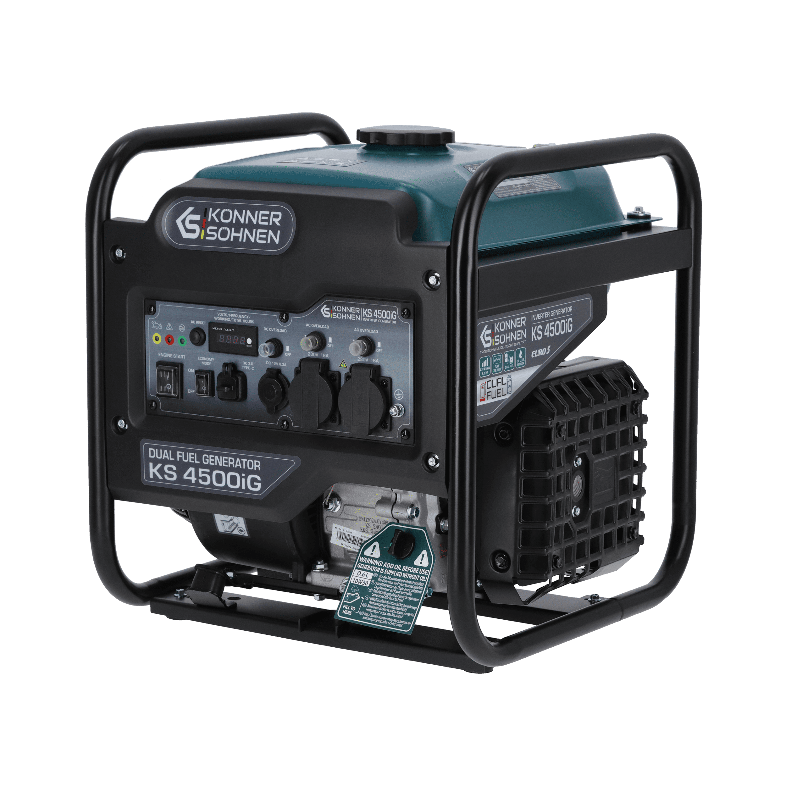 Dual Fuel-Inverter-Generator KS 4500iG – Inverter-Generatoren