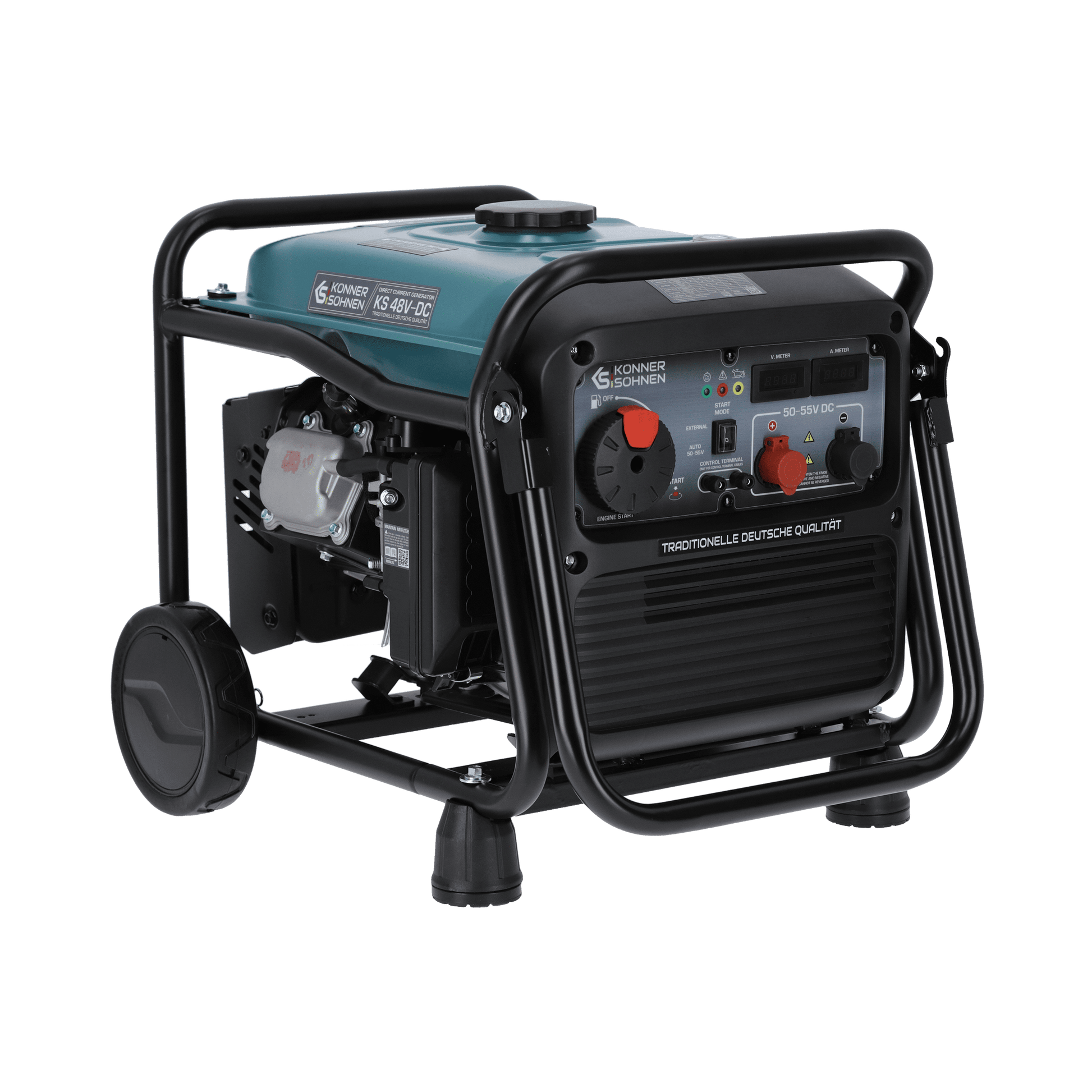 Gleichstromgenerator KS 48V-DC, Version 50–55V – Benzin-Stromerzeuger