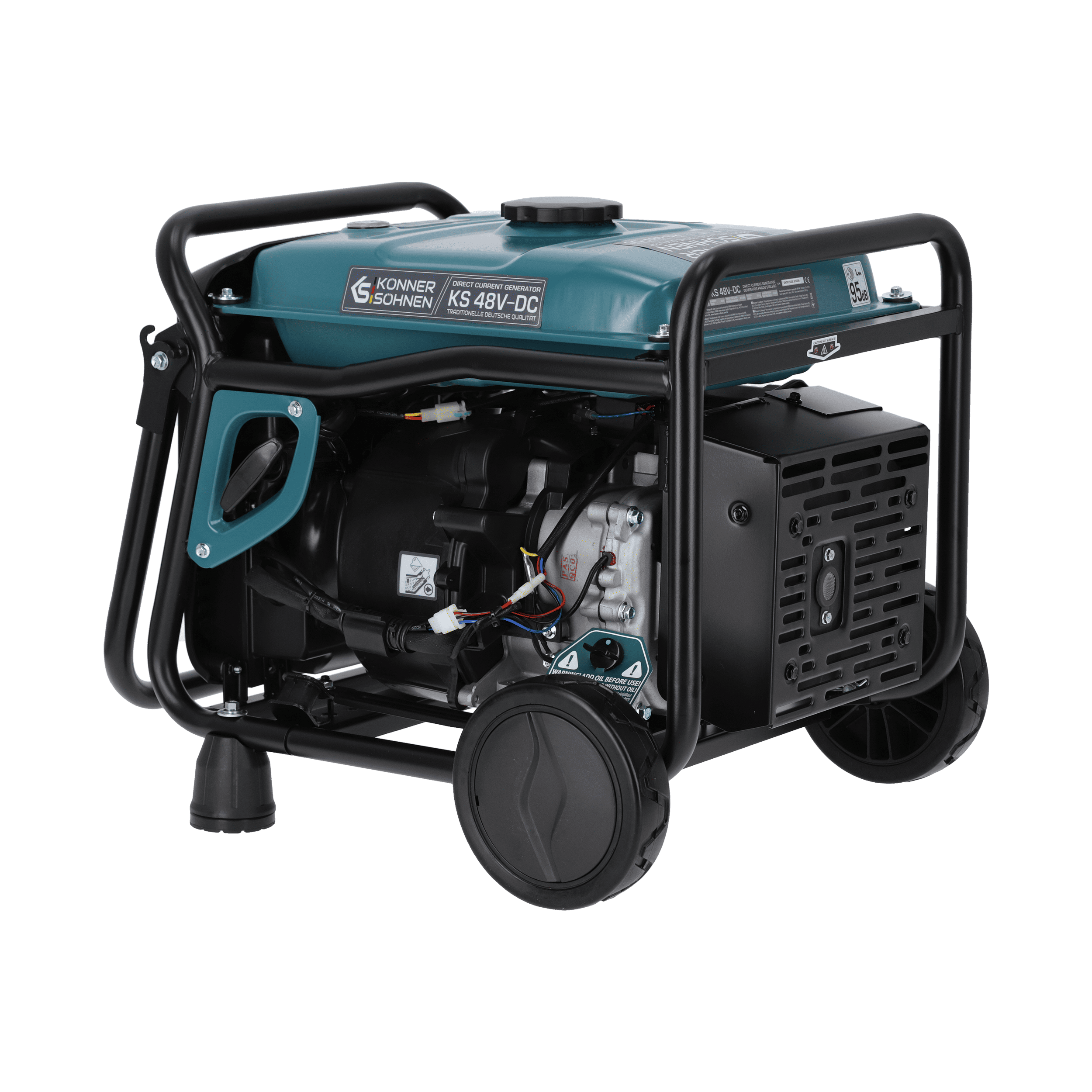 Gleichstromgenerator KS 48V-DC, Version 50–55V – Benzin-Stromerzeuger