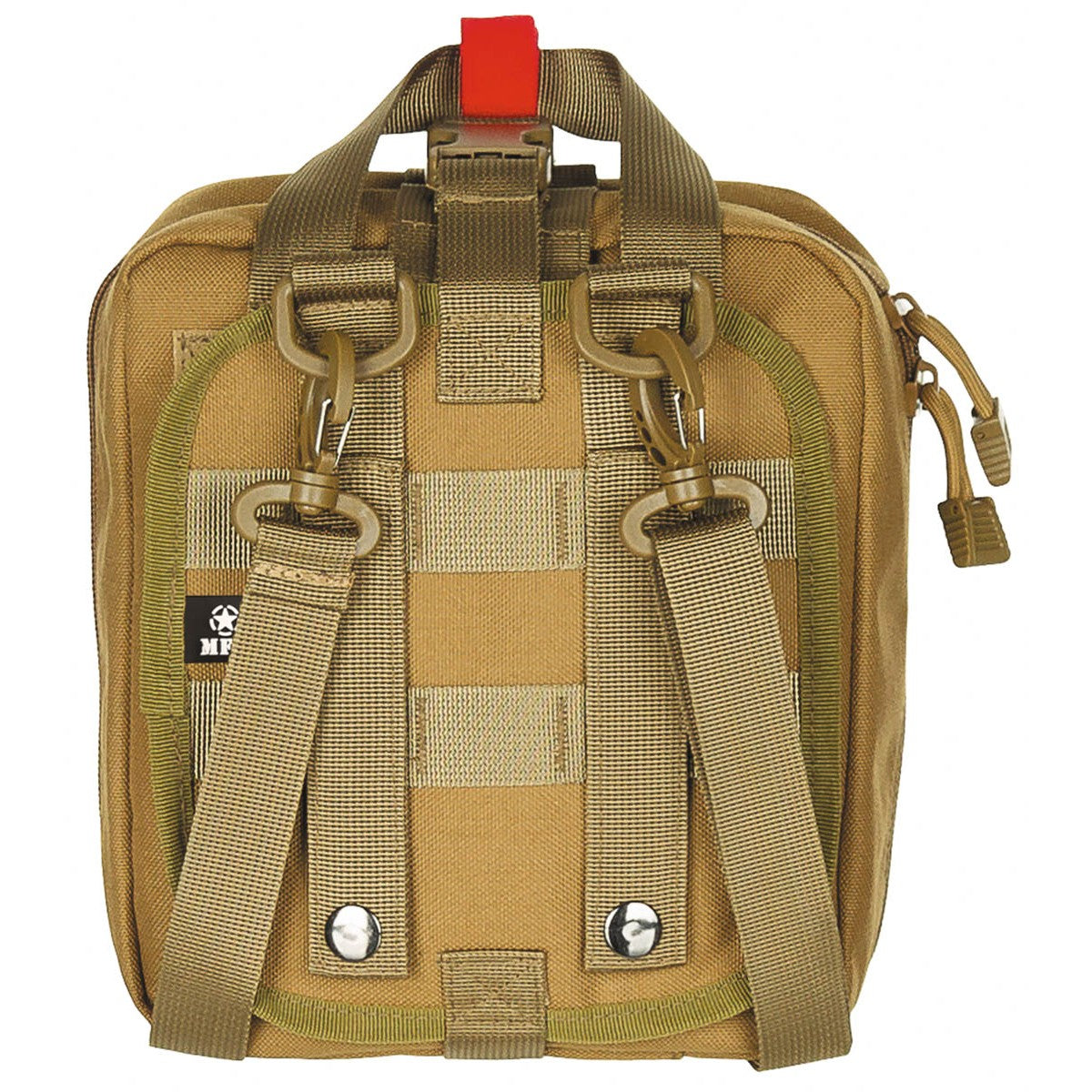 Tasche, Erste-Hilfe, groß, "MOLLE IFAK", coyote tan