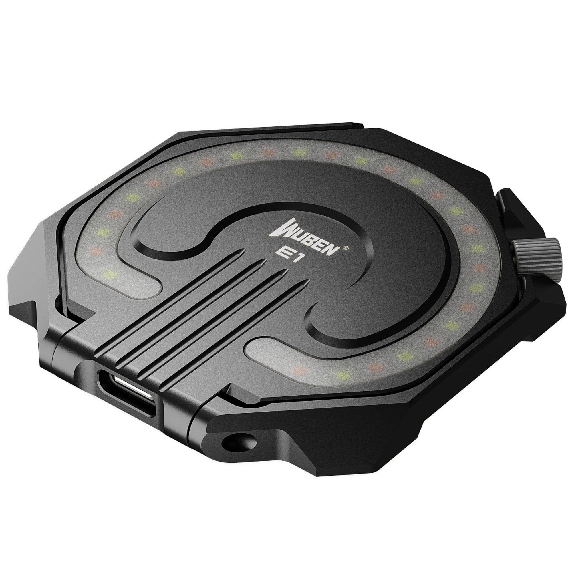 Wuben - E1 EDC Selfie Light Portable Ring Light Black Lampe - 300 Lumen