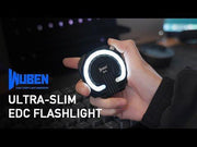 Wuben - E1 EDC Selfie Light Portable Ring Light Black Lampe - 300 Lumen