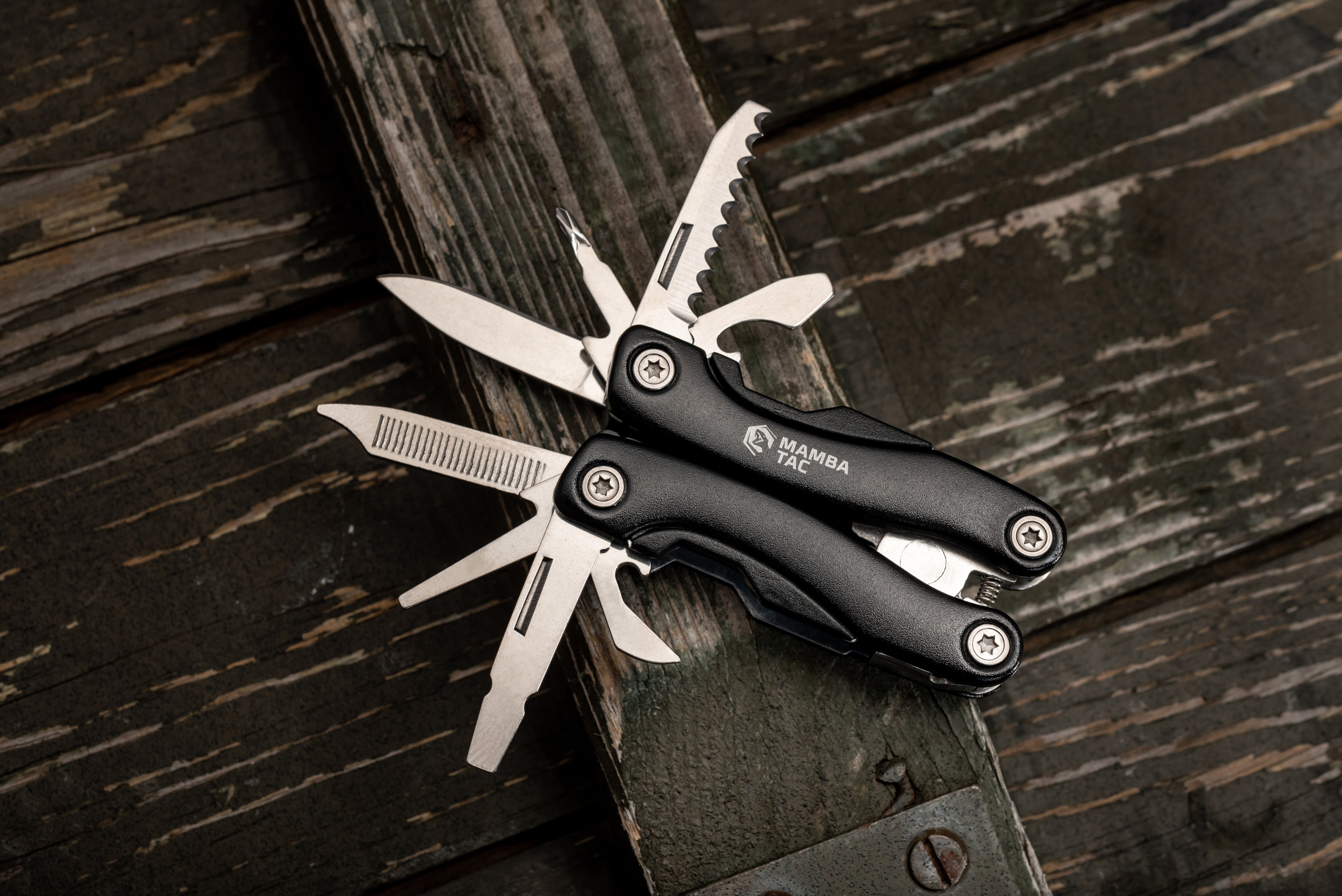 Mamba - Tac Micron 12in1 Multitool - Black