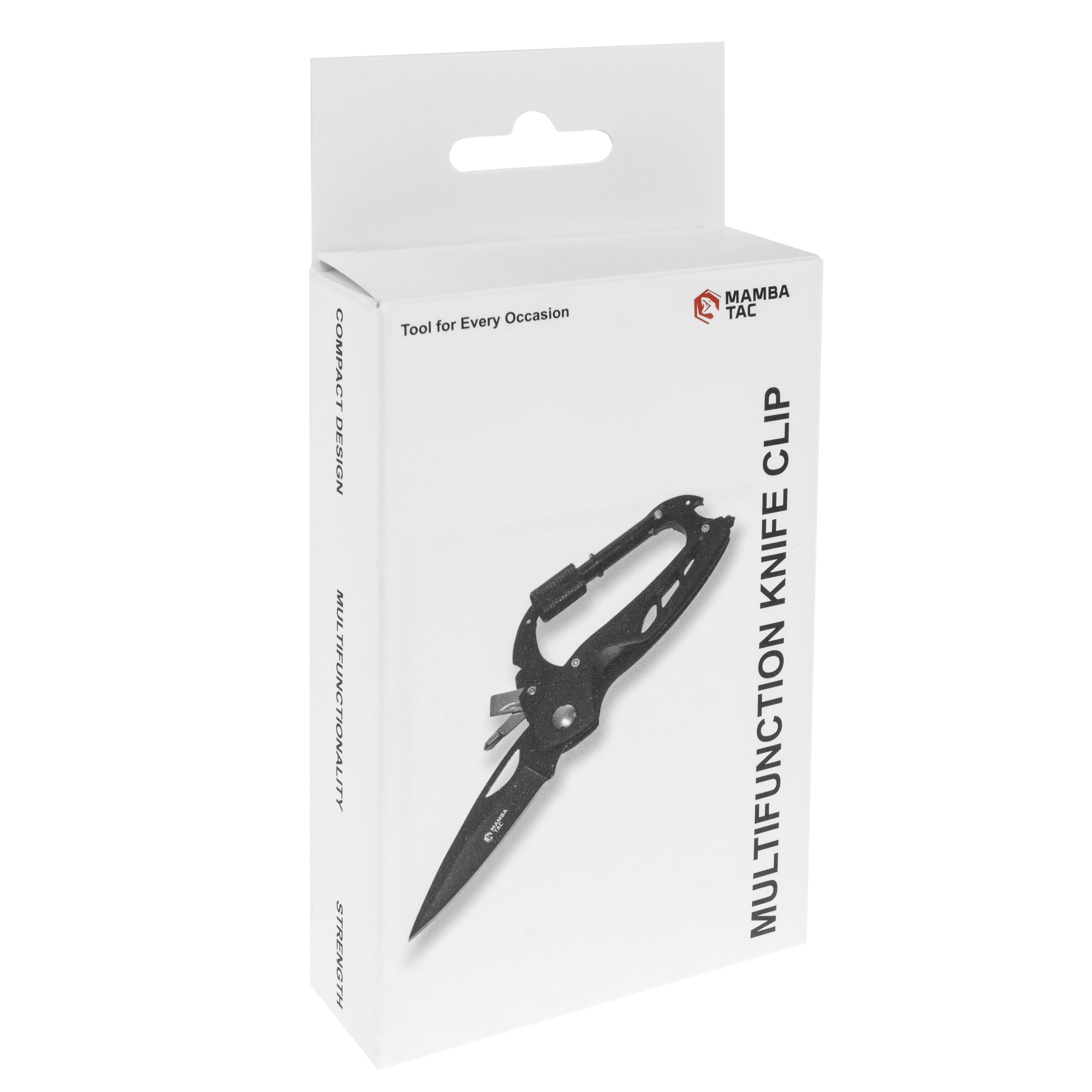 Mamba - Tac Knife Clip Multitool 6 in 1 - Black