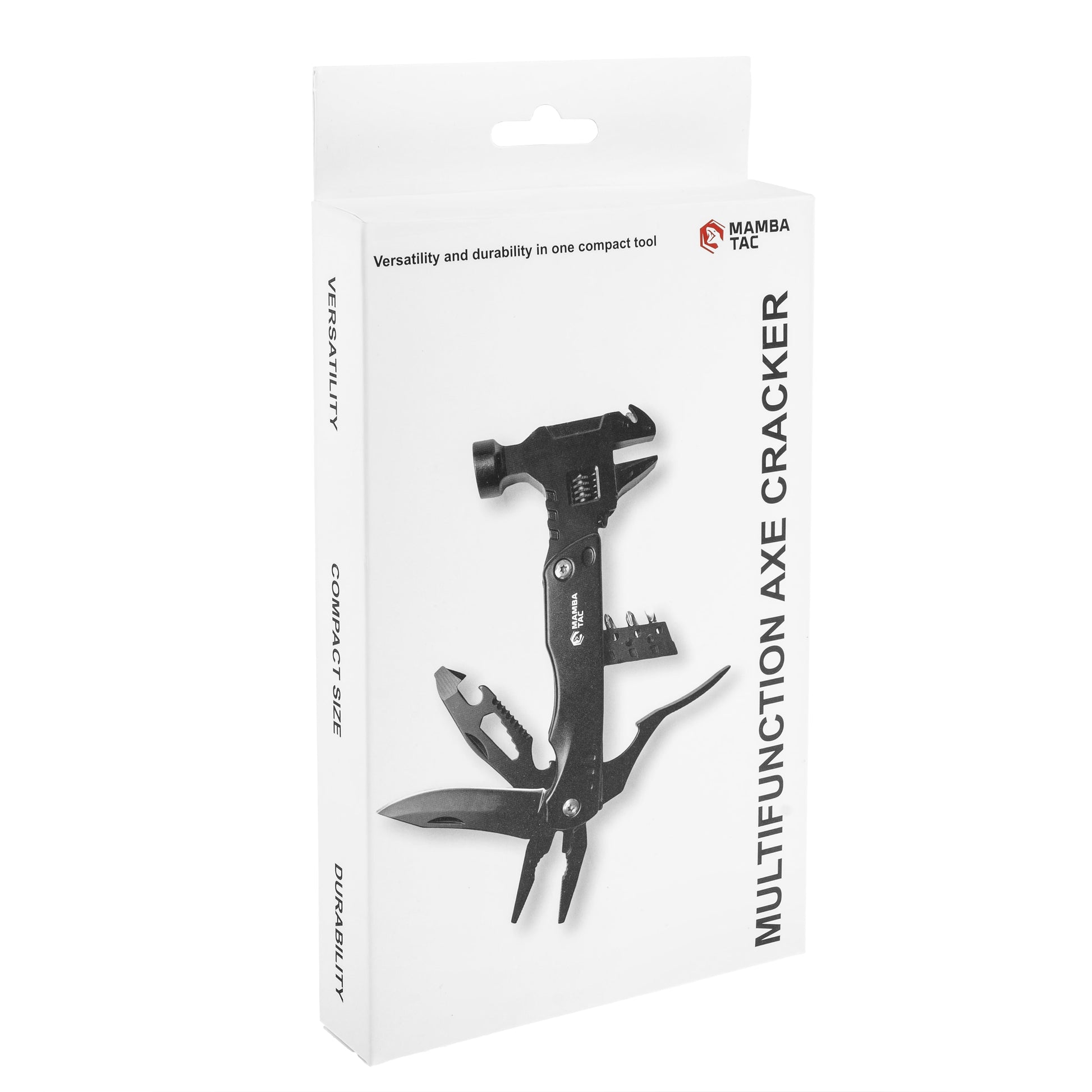 Mamba Tac - Axe Cracker Multitool 20 in 1 - Black