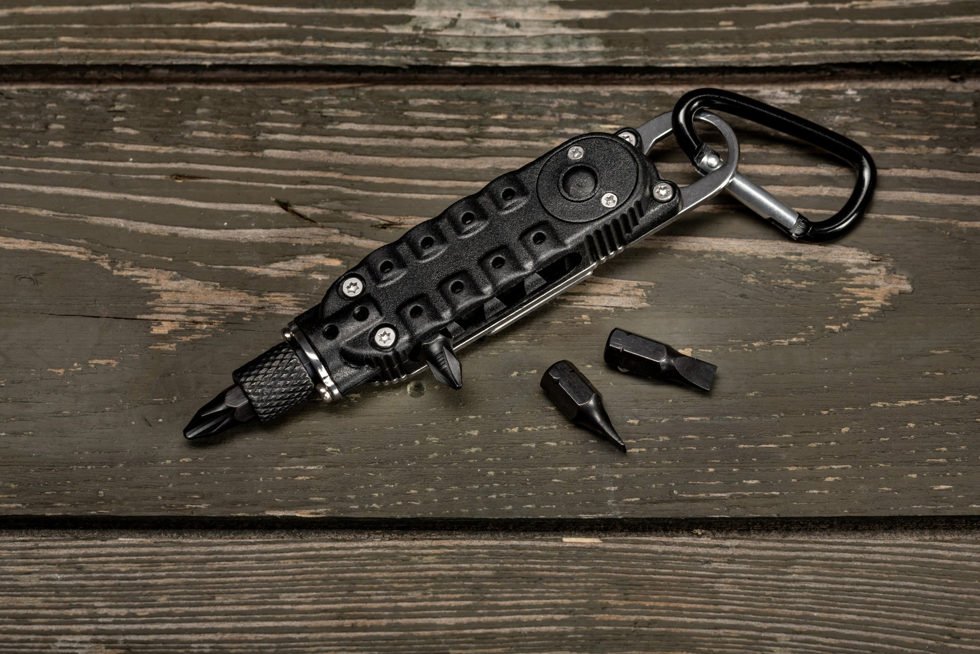 Mamba Tac - EDC Tool Spear 10in1 Multitool - Black