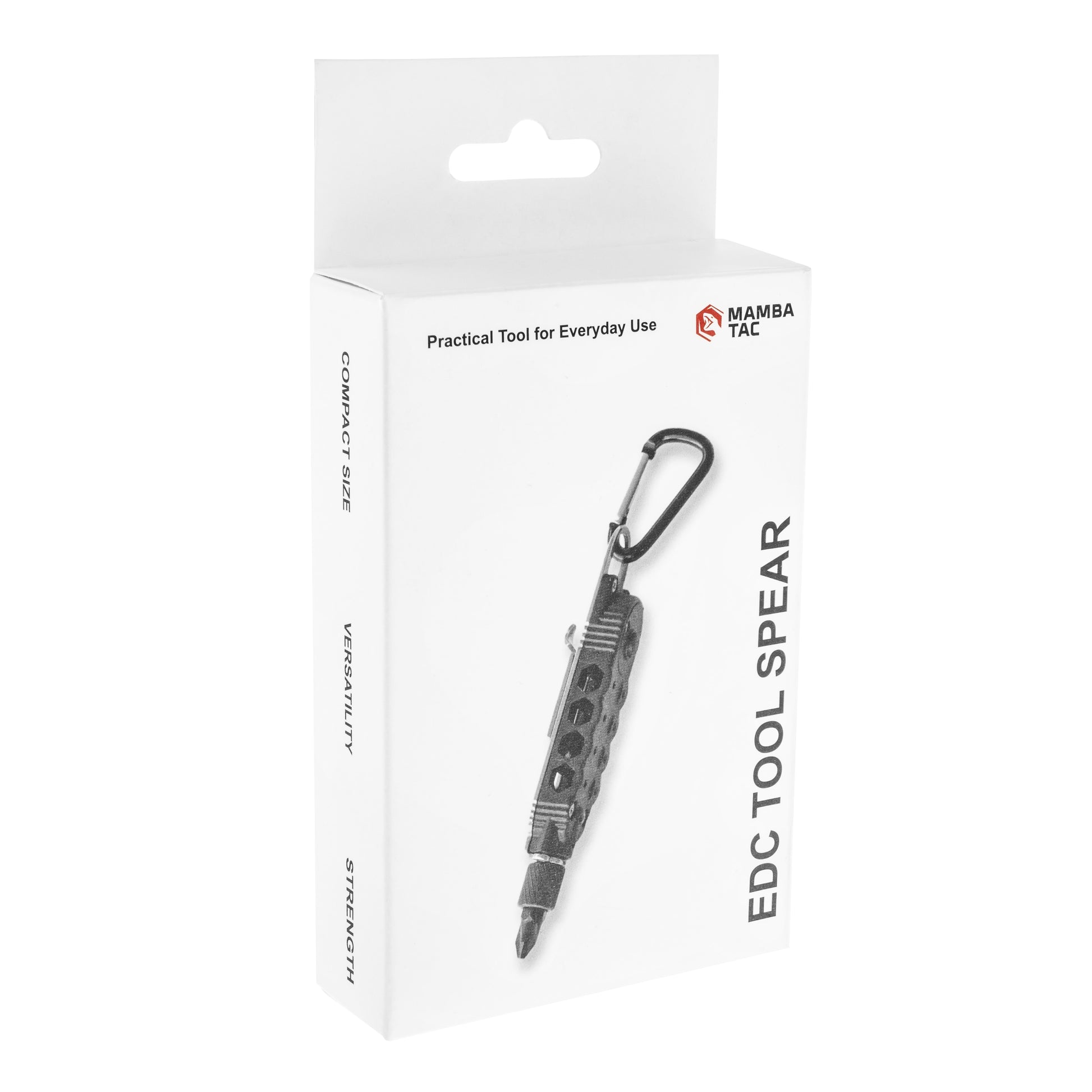 Mamba Tac - EDC Tool Spear 10in1 Multitool - Black