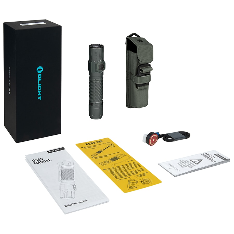 Olight - Warrior Ultra Stealth Greytak - Taktische Taschenlampe - 2500 Lumen