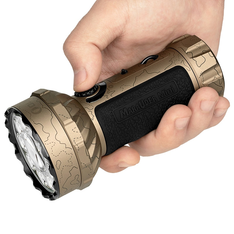 Olight - Marauder Mini Desert Terrain Akku-Taschenlampe - 7000 Lumen, 600m Reichweite