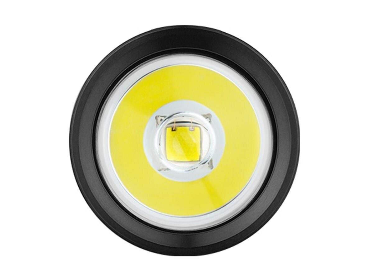 Olight - Baton 4 Premium Edition Orange - Taschenlampe mit kabelloser Ladestation - 1300 Lumen