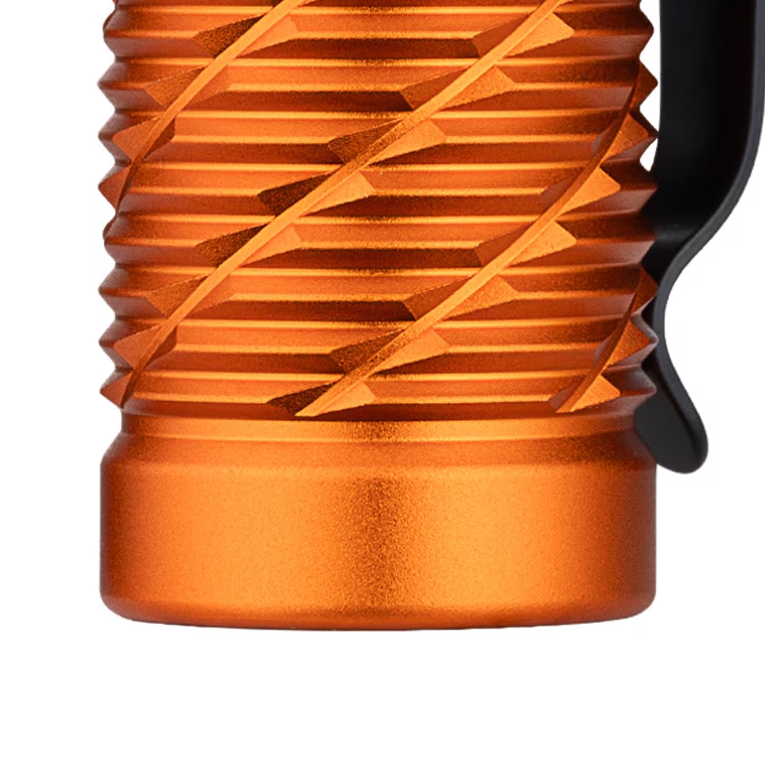 Olight - Perun 3 Mini Premium Cool White Orange - Stirn- und Winkeltaschenlampe mit Stirnband - 1250 Lumen