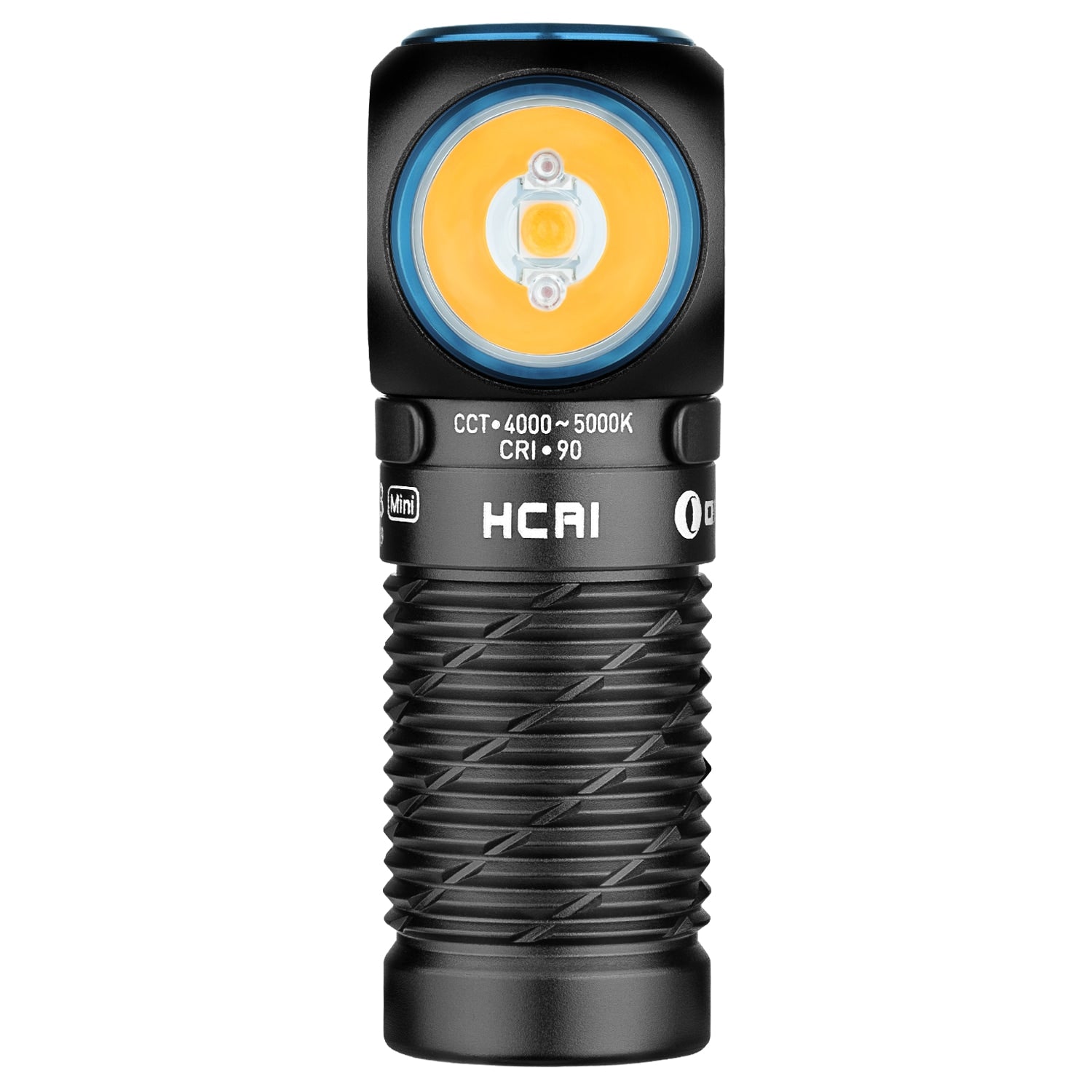Olight - Perun 3 Mini HCRI Neutral White Black - Kopf- und Winkeltaschenlampe mit Stirnband - 920 Lumen