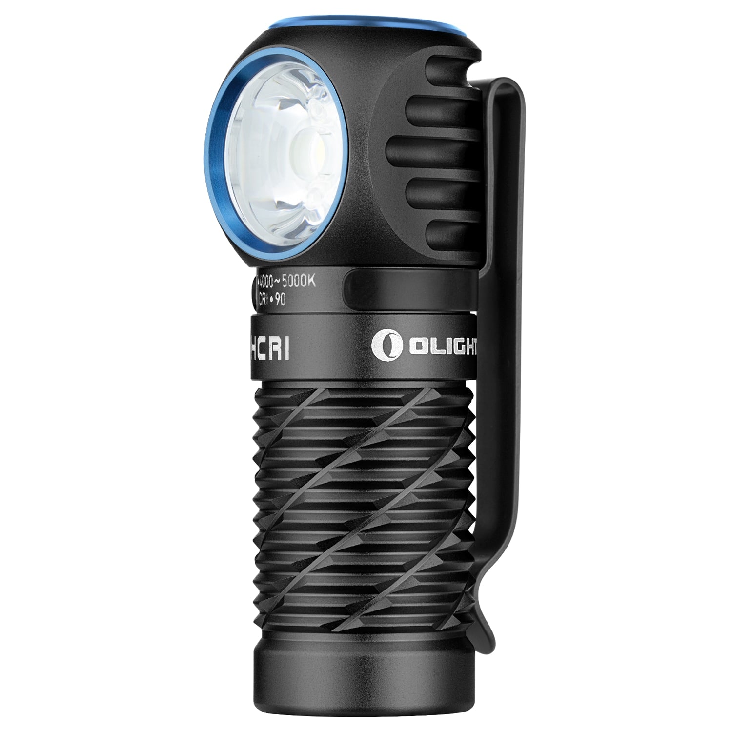 Olight - Perun 3 Mini HCRI Neutral White Black - Kopf- und Winkeltaschenlampe mit Stirnband - 920 Lumen