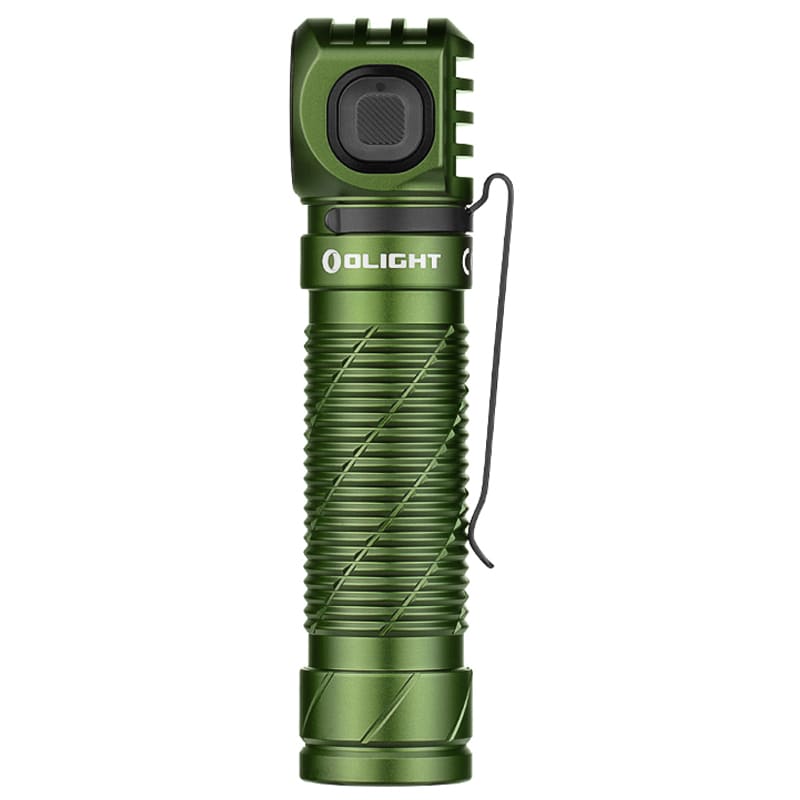 Olight - Perun 3 OD Green Stirnlampe und Winkel-Taschenlampe mit Stirnband - 3000 Lumen