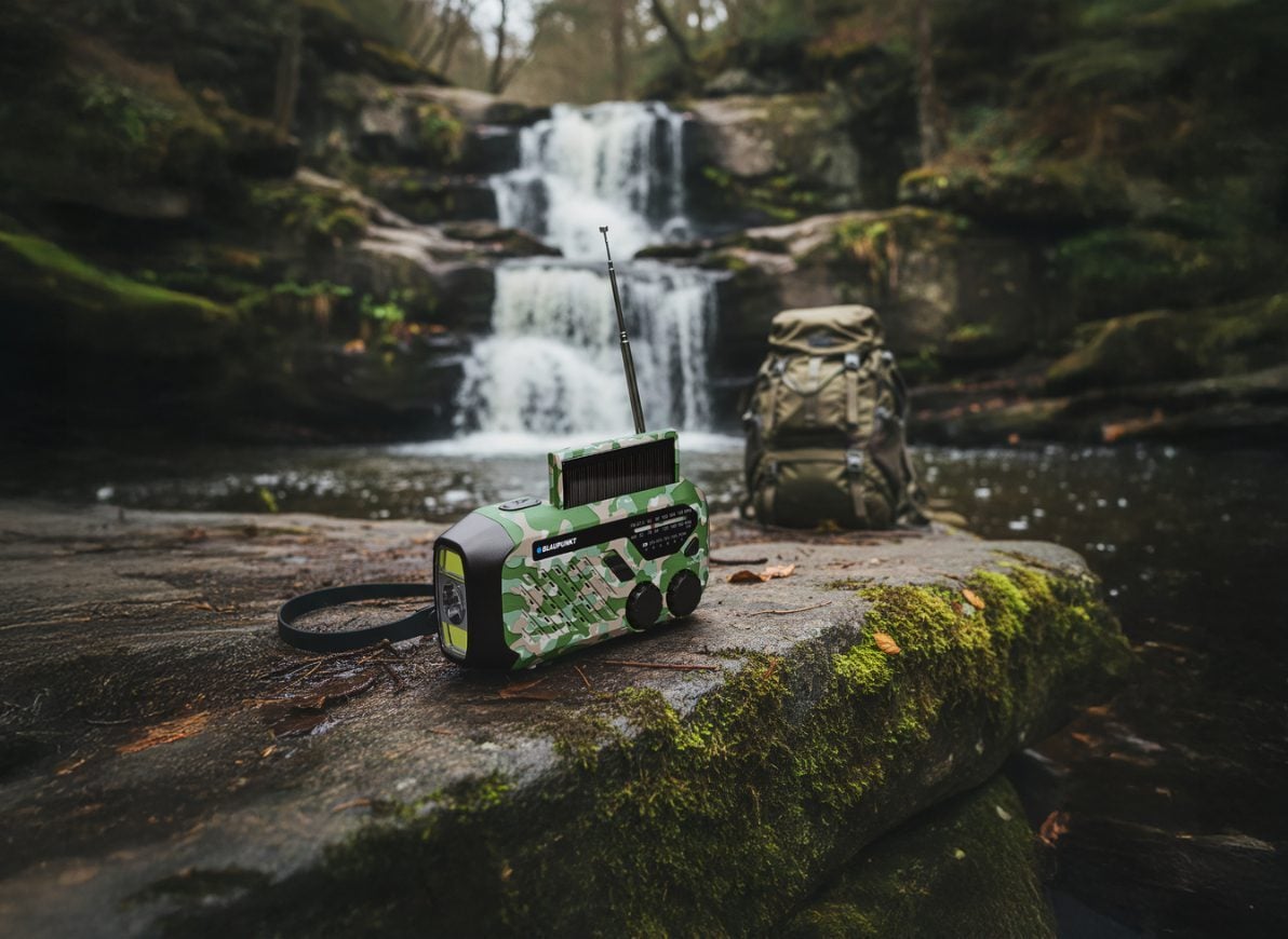 Blaupunkt - ER10 Notfallradio - Green