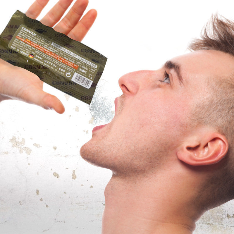 CONVAR™ Feldküche Energiepulver (5g) inkl. Schüttendisplay 100x