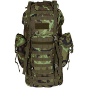 BW Kampfrucksack, "MOLLE", 65 l, Alu-Ausst., M95 CZ tarn