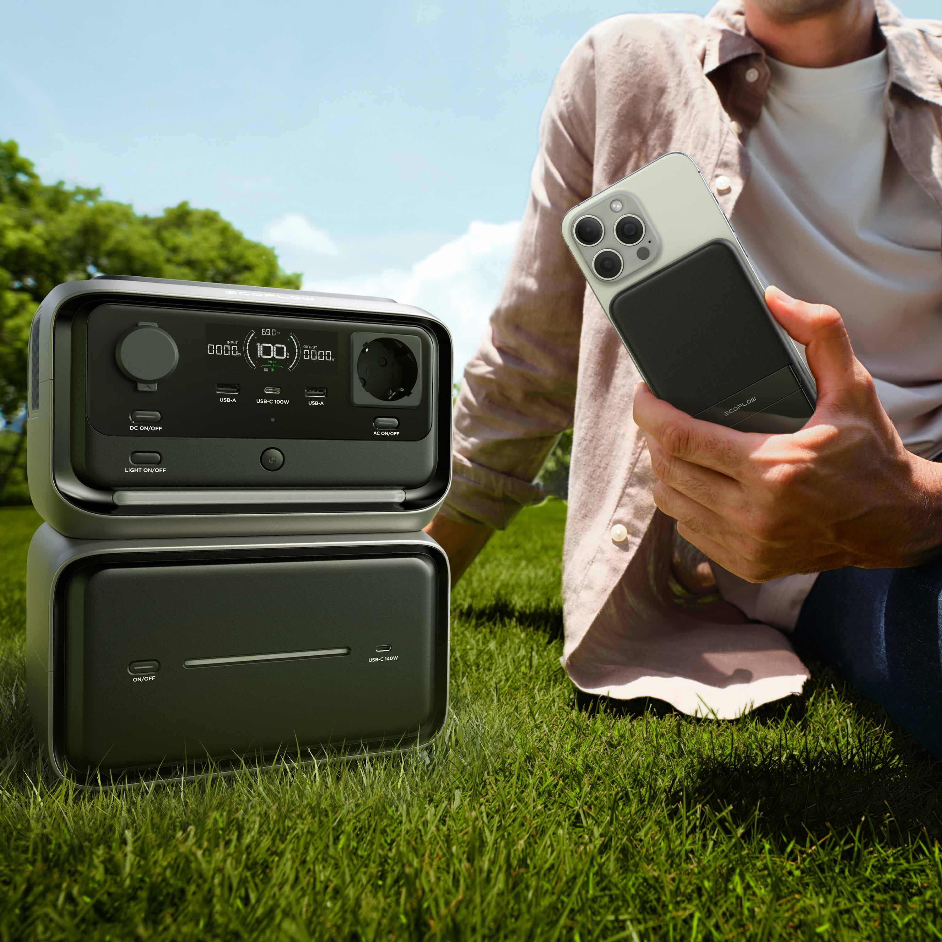 EcoFlow River 3 Max Plus Wireless Powerstation