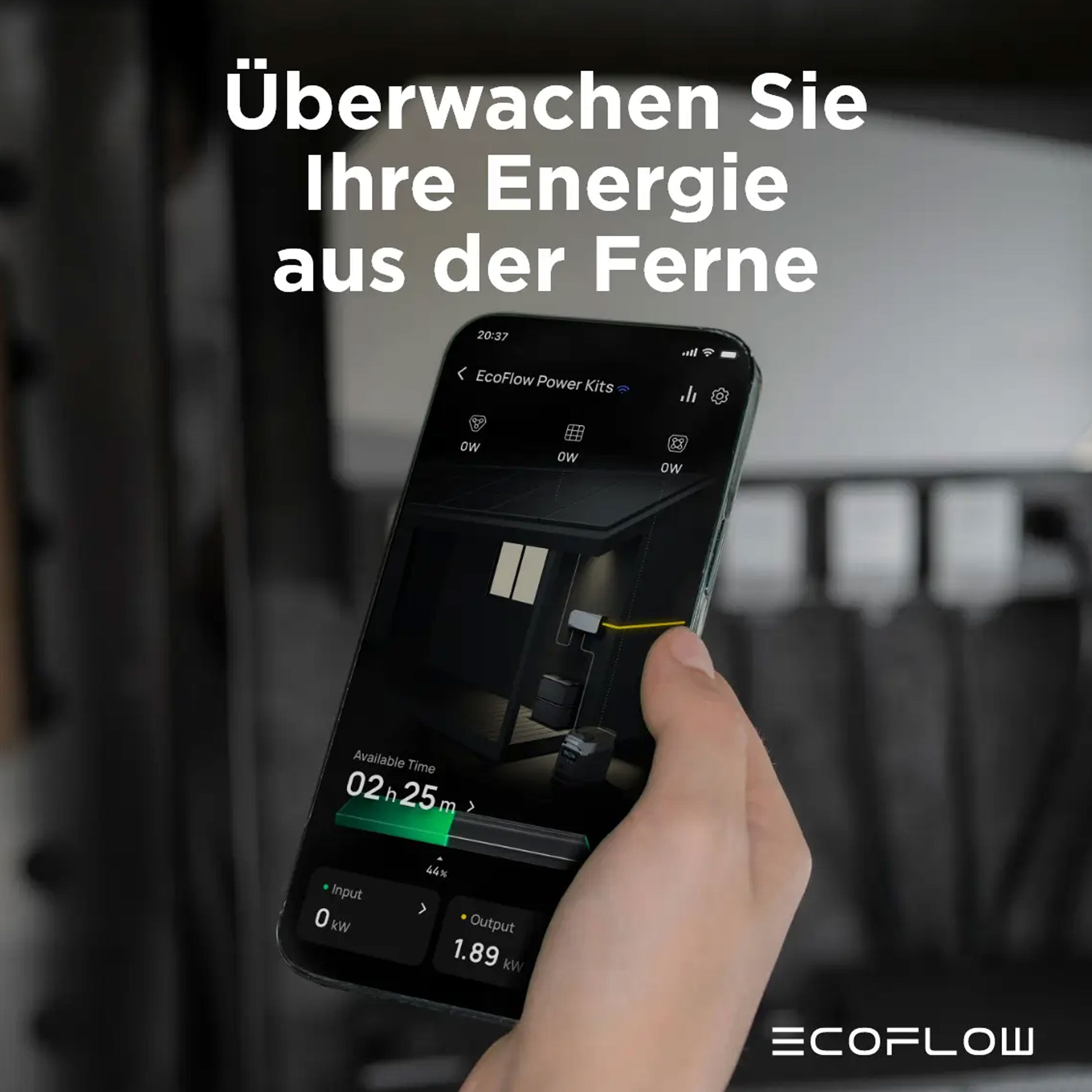 EcoFlow Power Kit - Independence Kit im Bundle mit LFP Batterien 2 kWh bis 15 Kwh