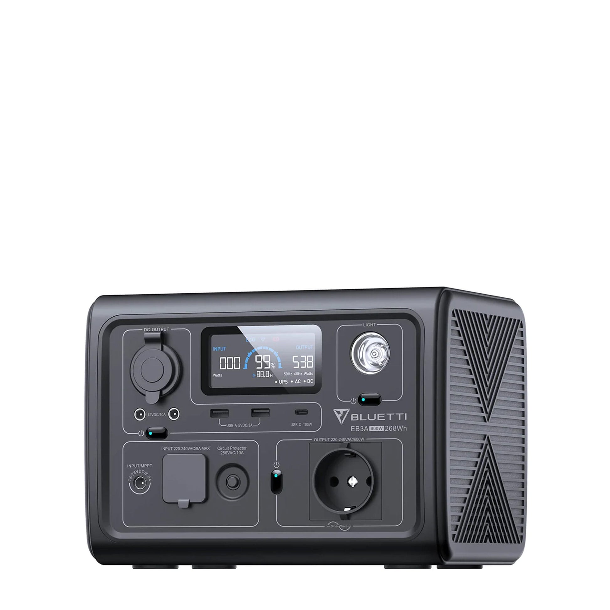 Bluetti EB3A Tragbare Powerstation 268Wh