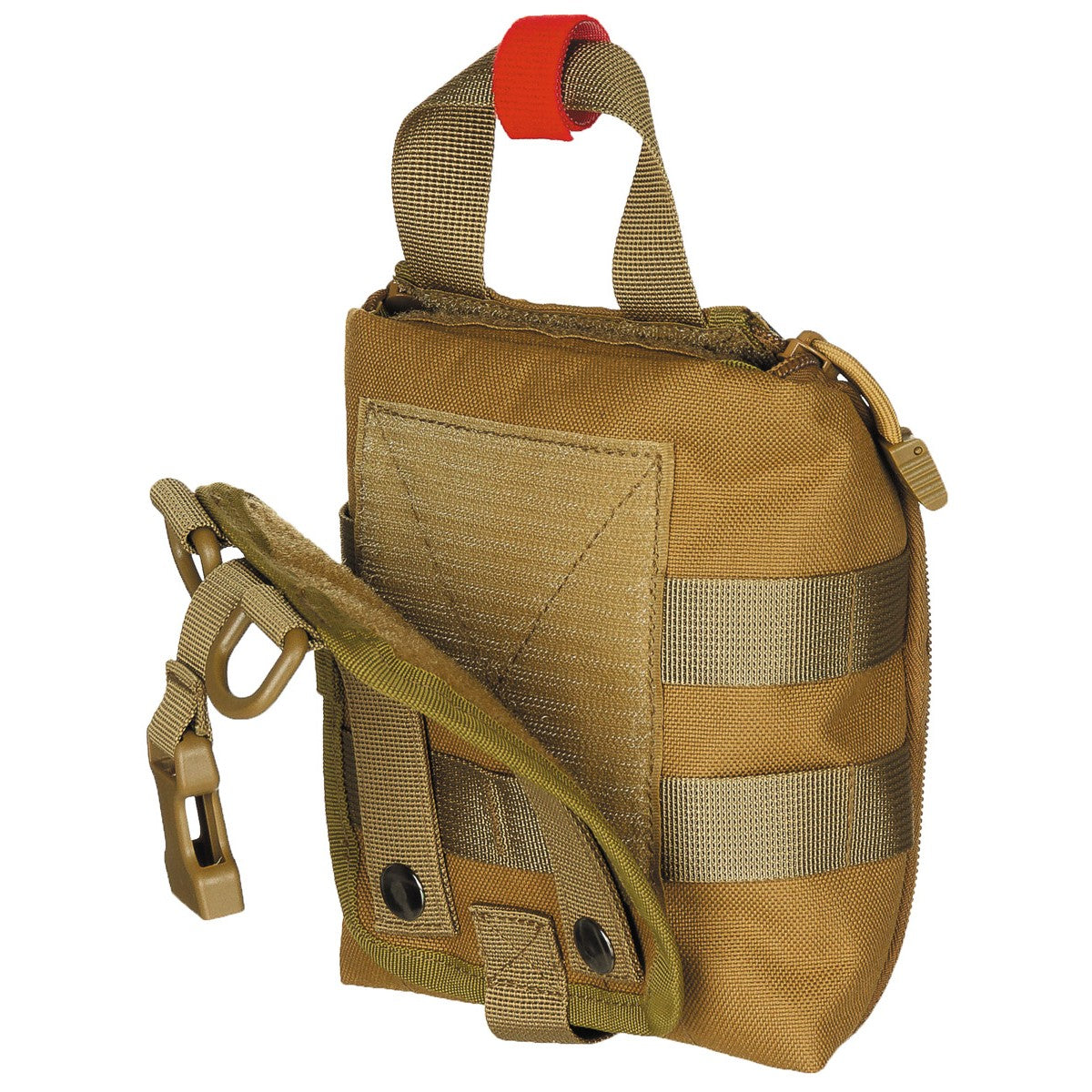 Tasche, Erste-Hilfe, klein,"MOLLE IFAK", coyote tan