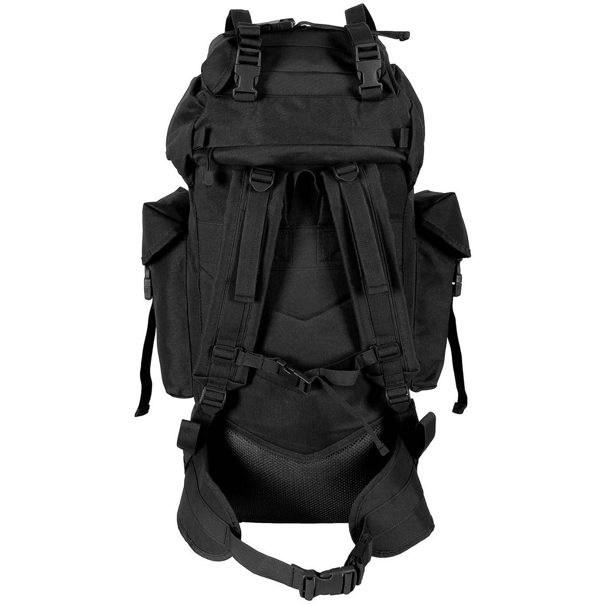 BW Kampfrucksack, "MOLLE", 65 l, Alu-Aussteifung, schwarz