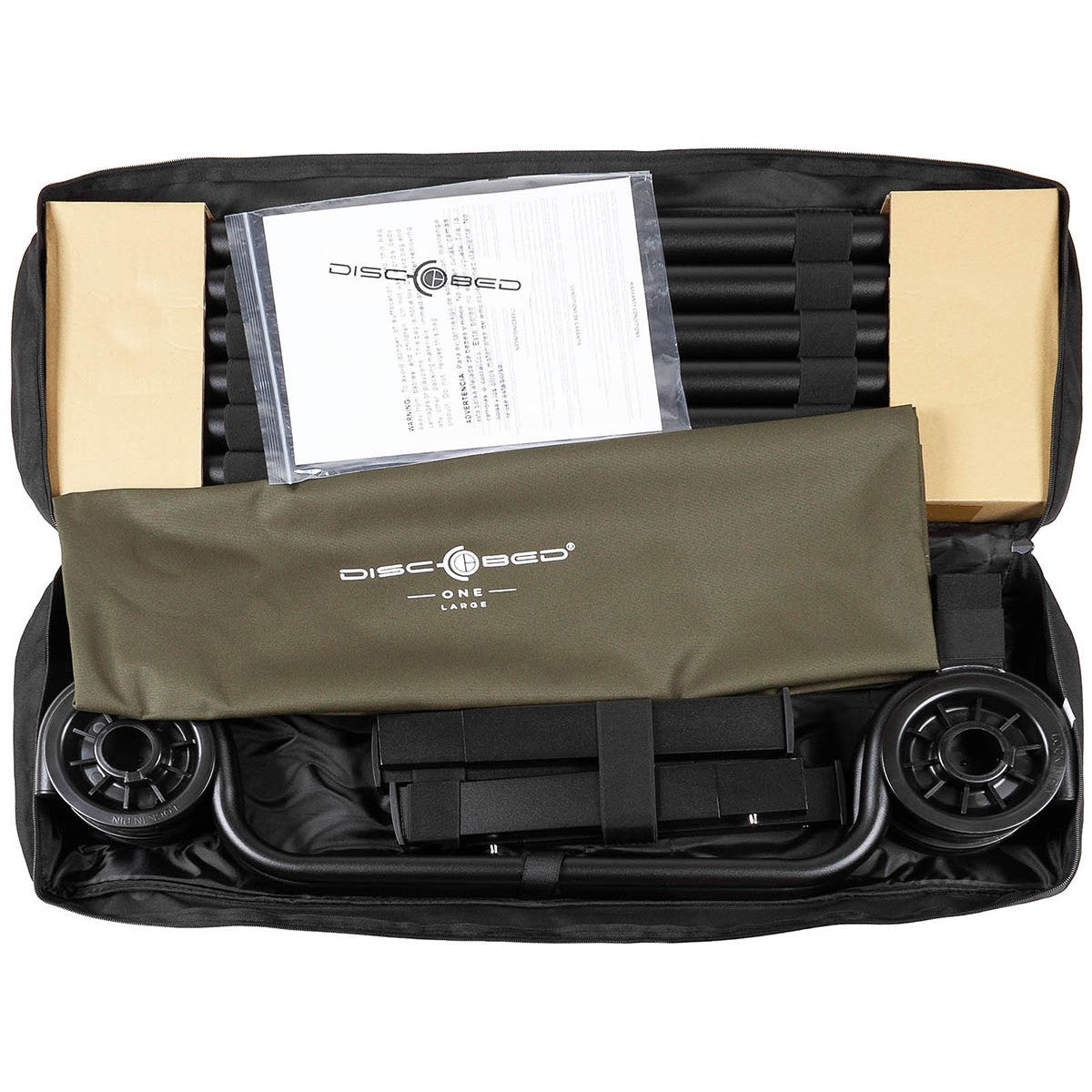 Feldbett, Disc-O-Bed, "ONE L", oliv