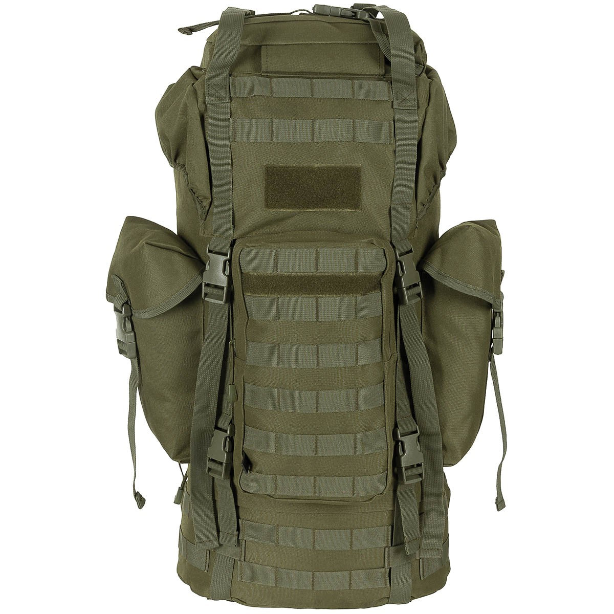 BW Kampfrucksack, "MOLLE", 65 l, Alu-Aussteifung, oliv