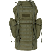 BW Kampfrucksack, "MOLLE", 65 l, Alu-Aussteifung, oliv
