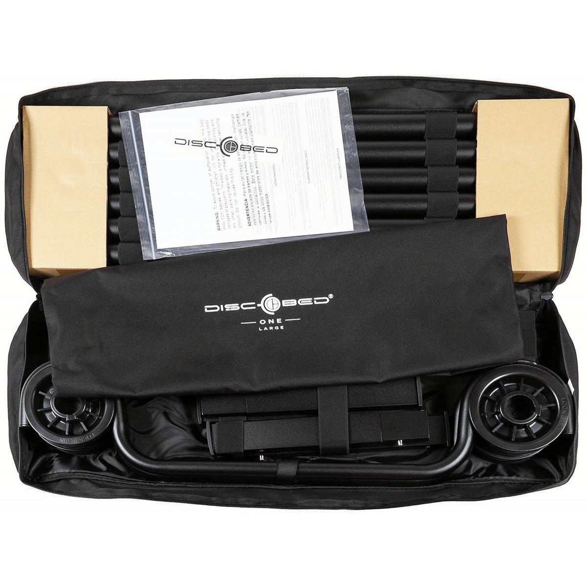Feldbett, Disc-O-Bed, "ONE L", schwarz