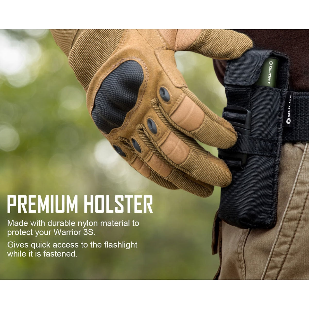 Olight - Warrior 3S OD Green Taschenlampe - 2300 Lumen