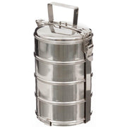 Speisebehälter, 4-teilig, Edelstahl-Essen/Trinken/Kochen-Krisenbedarf
