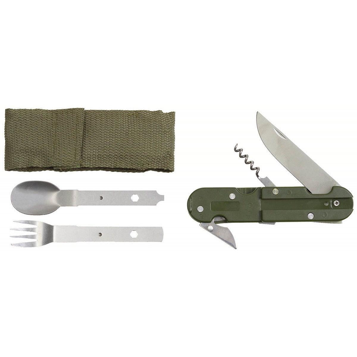 Essbesteck, 3-teilig, klappbar-Essen/Trinken/Kochen-Krisenbedarf