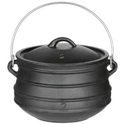 Topf, Gusseisen, ca. 5 l-Essen/Trinken/Kochen-Krisenbedarf