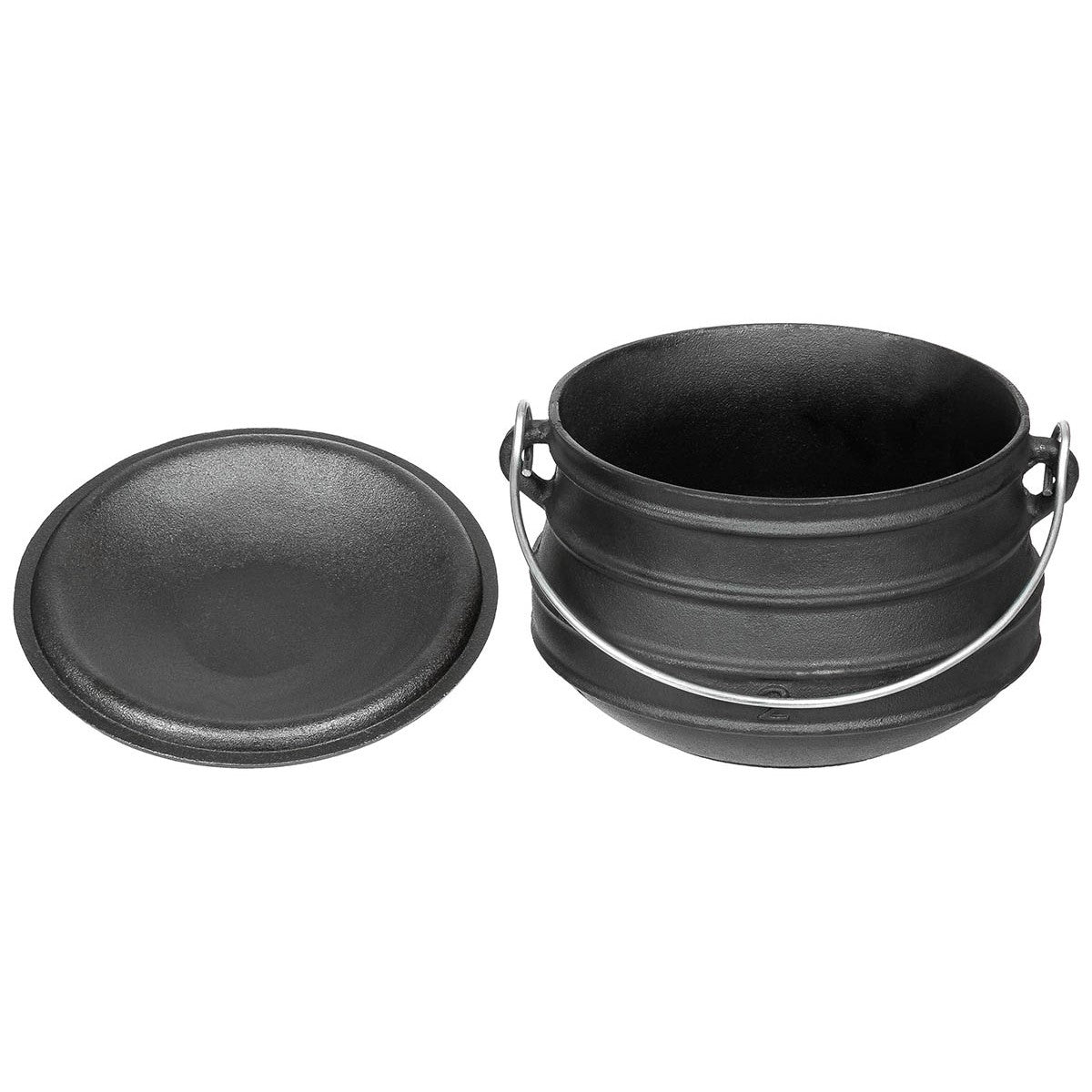 Topf, Gusseisen, ca. 7 l-Essen/Trinken/Kochen-Krisenbedarf