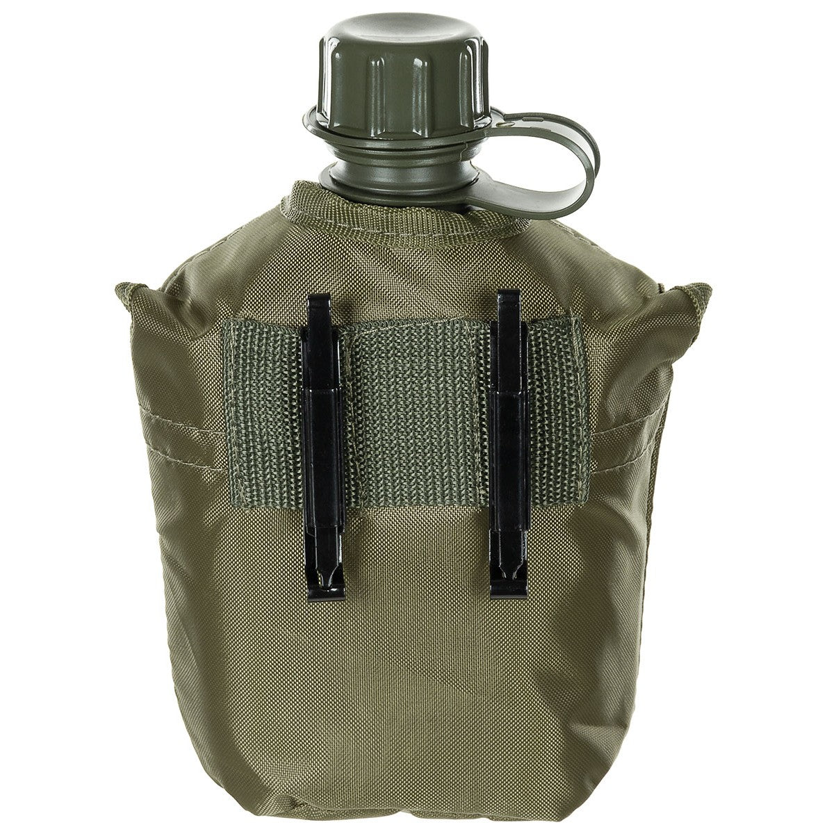 US Plastikfeldflasche, 1 l, Hülle, oliv-Essen/Trinken/Kochen-Krisenbedarf