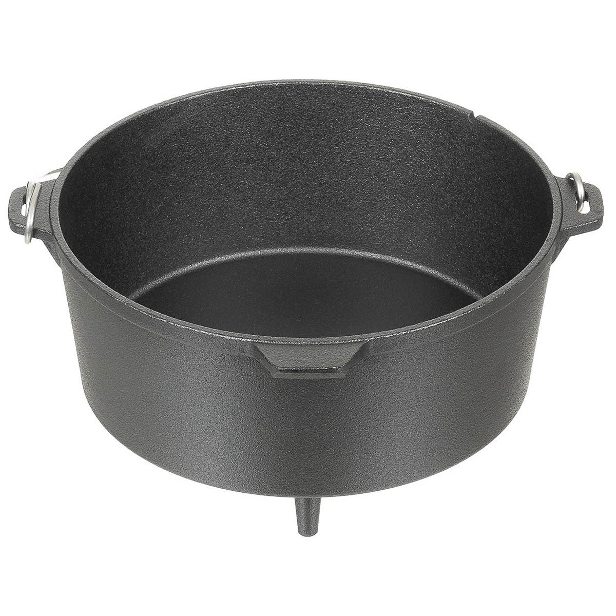 Feuertopf, "Dutch Oven", Gusseisen, ca. 5,7 l-33 Essen/Trinken/Kochen-Krisenbedarf