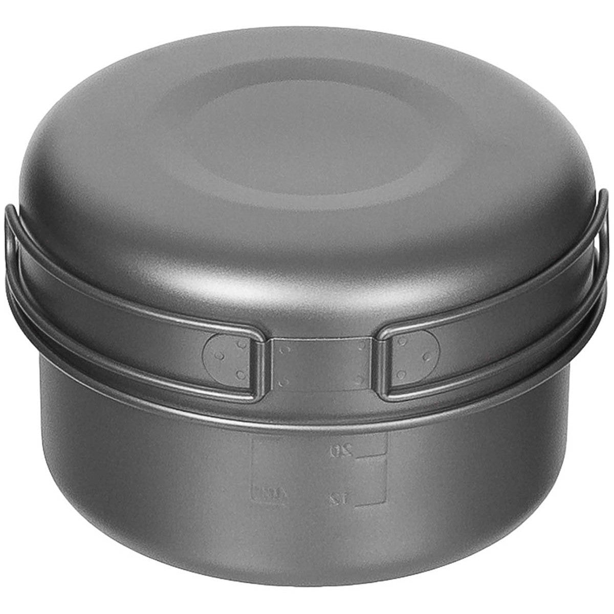Kochset, Titan, 5-teilig-Essen/Trinken/Kochen-Krisenbedarf